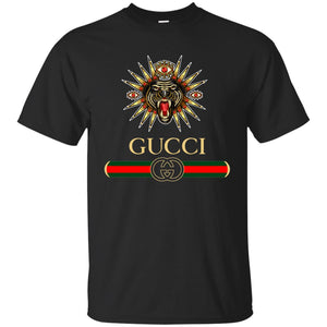 Gucci Black Panther Art Replica Black Unisex Tshirt