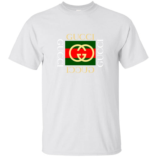 Gucci Logo Replica White Unisex Tshirt