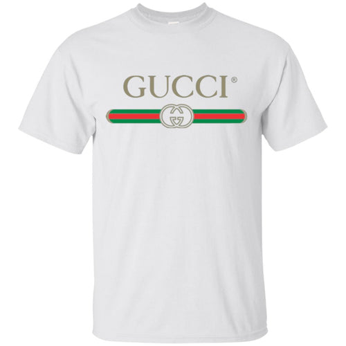 Gucci Logo Classic Unisex Logo Replica White Unisex Tshirt