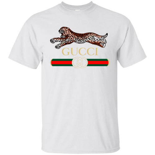 Gucci Leopard Replica White Unisex Tshirt