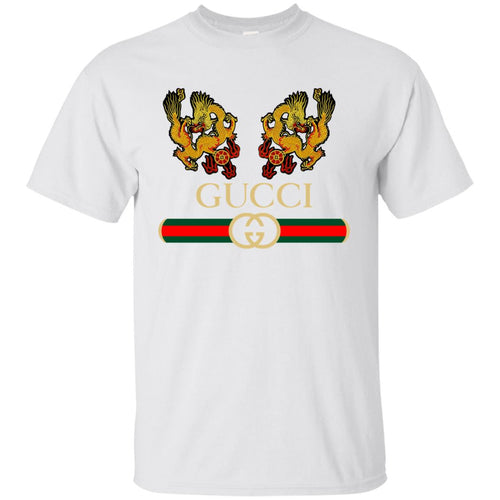 Gucci Lucky Dragon Replica White Unisex Tshirt